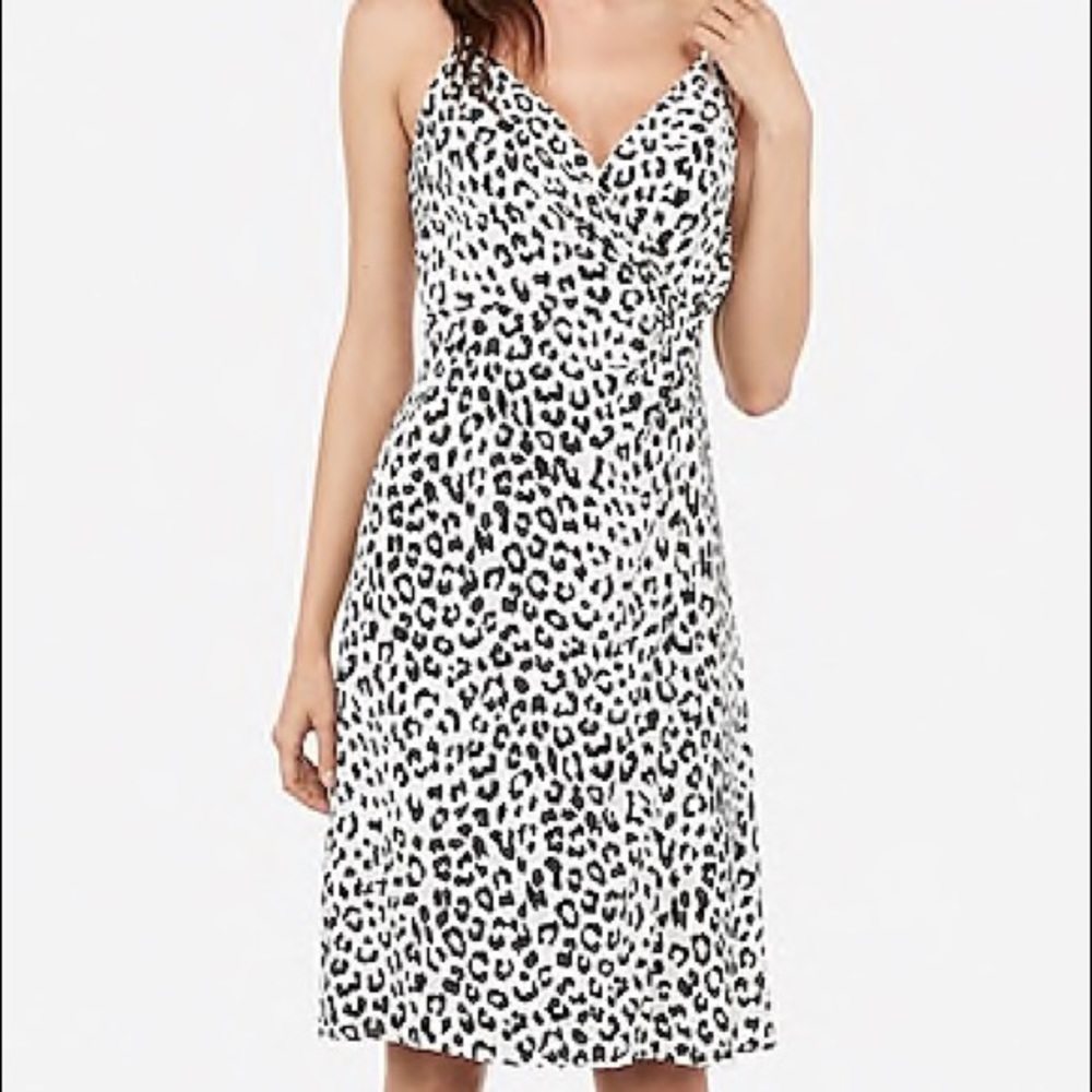 Leopard print dress